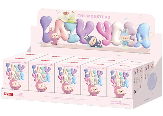 Pop Mart Labubu The Monsters Lazy Yoga Series Figures Sealed Case (10 Blind Box